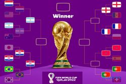 Road to Final Piala Dunia 2022: Kroasia Jumpa Argentina di Semifinal