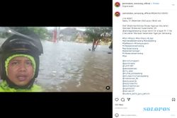 Kawasan Wonosari Semarang Tergenang Banjir Setinggi Satu Meter
