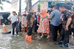 Tinjau Banjir di Genuk, Wali Kota Semarang Temukan Proyek Jalan Sumbat Air