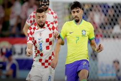 Babak Pertama Berakhir, Kroasia vs Brasil masih 0-0