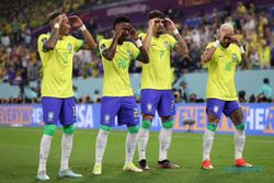Hasil 16 Besar Piala Dunia 2022: Korsel Dihajar Brasil 1-4, Wakil Asia Habis