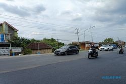 Jembar Lur... Jalan Pungkruk-Mungkung Sragen Jadi 4 Jalur