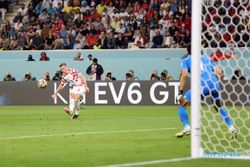 Seru! Babak Pertama Kroasia Unggul 2-1 atas Maroko, Jual Beli Serangan