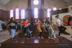 Wah, Natal di Gereja Purbayan Solo Dimeriahkan Pentas Siswa SD Pangudi Luhur