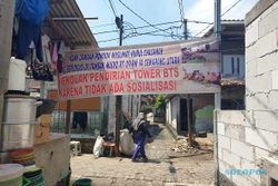 Ditolak Warga, Tower Operator Seluler di Tambaklorok Semarang Disegel