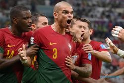Hasil 16 Besar Piala Dunia 2022: Ronaldo Cadangan, Portugal Babat Swiss 6-1