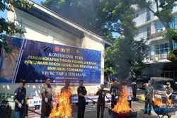 Banyak! Sepanjang 2022, Bea Cukai Semarang Rampas Belasan Juta Rokok Ilegal