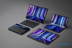 ASUS Zenbook 17 Fold OLED, Laptop Layar Lipat OLED 17-Inci Pertama di Dunia