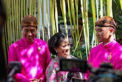 Tiba di Rumah Erina untuk Midodareni, Kaesang Diantar Jokowi