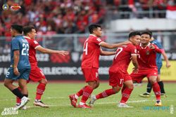 Babak Pertama Usai, Indonesia Atasi Brunei 2-0
