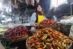 Tahun Baru 2023, Harga Cabai Rawit di Pasar Wonogiri Meroket Jadi Rp70.000/Kg