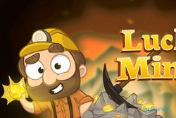 Game The Lucky Miner Penghasil Uang dari Menambang