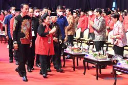 Peringatan HUT ke-50 PDIP, Momen Temu Kangen Megawati dengan Ribuan Kader
