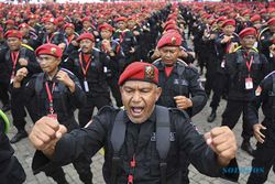 DPC PDIP Solo akan Kirim 1.000 Anggota Satgas Seragam Hitam ke Jakarta