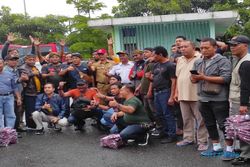Aksi Damai Revisi UU Desa, Ratusan Kades Asal Klaten Bertolak ke Jakarta