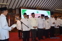 Pengurus Majelis Ulama Indonesia Klaten Periode 2023-2027 Dikukuhkan