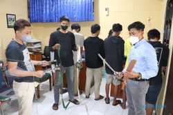 Tawuran Dini Hari di Karangmalang, 5 Remaja di Sragen Ditangkap Polisi