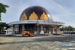 Pendopo Rumdin Mirip Kubah Masjid, Bupati Karanganyar: Njlimet, Sulit Pasangnya