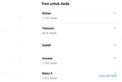Klaten Trending di Twitter Gara-Gara Hal Kocak, Gibran Sampai Ikut Berkomentar