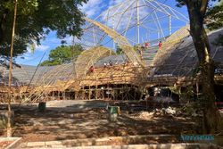 Pembangunan Bamboo Dome Solo Safari Jadi Pekerjaan Tersulit