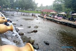 Murah Meriah, Umbul Senjoyo Tengaran Semarang Banjir Wisatawan saat Libur Imlek