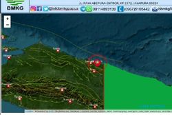 Jayapura Diguncang Gempa M 5,5, Warga Panik