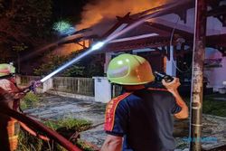 Satu Rumah Ludes Terbakar di Salatiga, Kerugian Capai Rp250 Juta