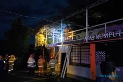 Diawali Ledakan, Kafe di Caturtunggal Sleman Terbakar, Pengunjung Berhamburan