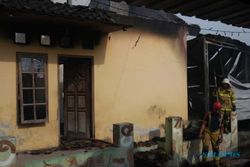 Kebakaran di Prambanan Klaten Hanguskan Toko Mebel & Rumah, Kerugian Rp850 Juta