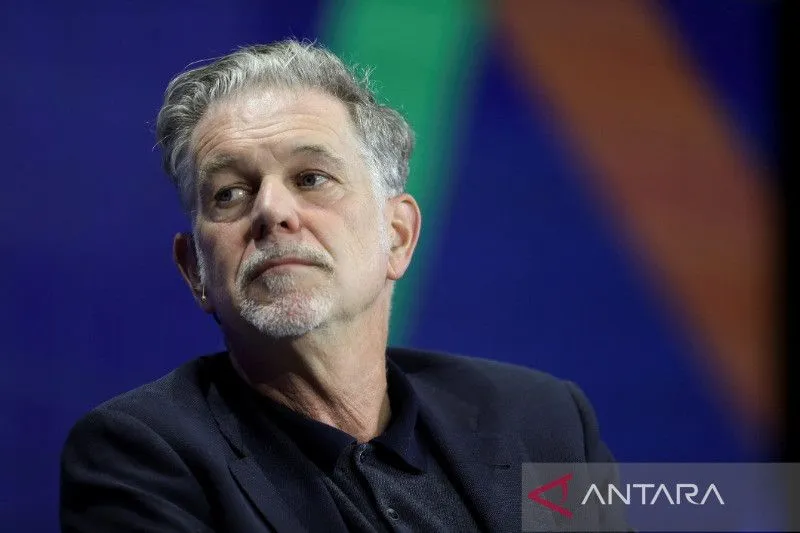 CEO dan Salah Satu Pendiri Netflix Reed Hastings Mundur