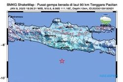 Berkategori Dangkal, Getaran Gempa Pacitan Skala M5,6 Kencang di Soloraya