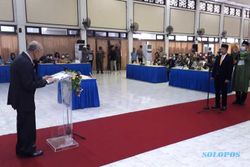 Dilantik, Sutoyo Jadi Rektor Pertama Unisri Solo dari Kalangan Dosen Tetap