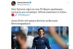 Yann Sommer Gabung Bayern Munchen, Tebus Murah Pengganti Manuel Neuer