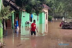 Bengawan Solo Meluap, Puluhan Rumah di 2 Kelurahan Wonogiri Kebanjiran