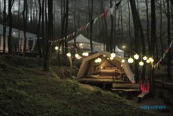 DeLoano Glamping Purworejo, Camping Mewah di Alam Terbuka Tanpa Ribet