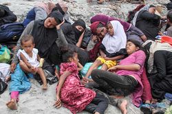 Lagi, Puluhan Imigran Rohingya Terdampar di Pantai Aceh Besar