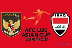 Link Live Streaming Piala Asia U-20 Indonesia vs Irak