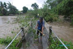 Sungai Dengkeng Meluap, 3 Kecamatan di Klaten Kebanjiran