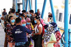 15 Pekerja Migran Bermasalah Dideportasi dari Malaysia Tiba di Pelabuhan Dumai