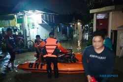 Hujan Deras Jebol Tanggul, Ratusan Rumah di 2 Kelurahan di Solo Kebanjiran