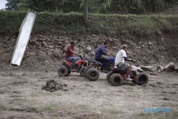 Lebaran, Pengunjung Sendang Kun Gerit Sragen Bisa Nikmati Wahana ATV Land