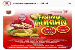Jangan Sampai Terlewat! Mulai Besok ada Festival Durian Gunungpati Semarang