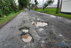 GP Ansor Berduka, Wakasatkoryon Jaten Jadi Korban Jalan Rusak di Karanganyar