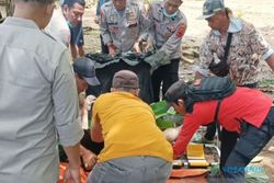 Jasad Pria Tanpa Identitas Terdampar di Pantai Minajaya Sukabumi