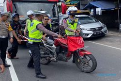 Konvoi Motor Berknalpot Brong, Ratusan Simpatisan Parpol Ditilang di Sleman