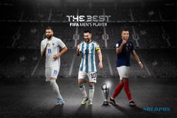 Messi, Mbappe, dan Benzema Kandidat Pemain Terbaik Dunia 2022