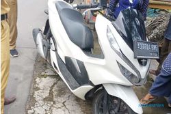 Walah! Motor Misterius di Tepi Sawah Banyudono Boyolali Ternyata Hasil Curian