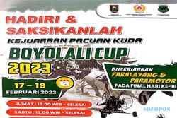 Besok, 53 Peserta Bertarung pada Lomba Pacuan Kuda Boyolali Cup di Cepogo