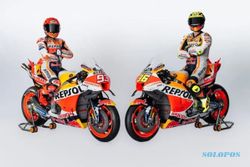 Repsol Honda Luncurkan Motor RC213V, Kombinasi Oranye-Putih-Merah Dipertahankan