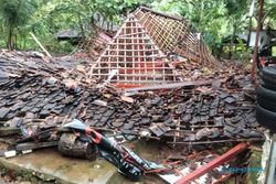 Puting Beliung Terjang Paranggupito Wonogiri, 1 Bangunan Ambruk, 1 Rumah Rusak